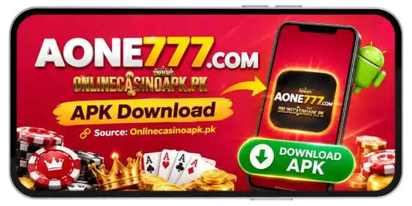 Download AONE777 game official APK on onlinecasinoapk.pk